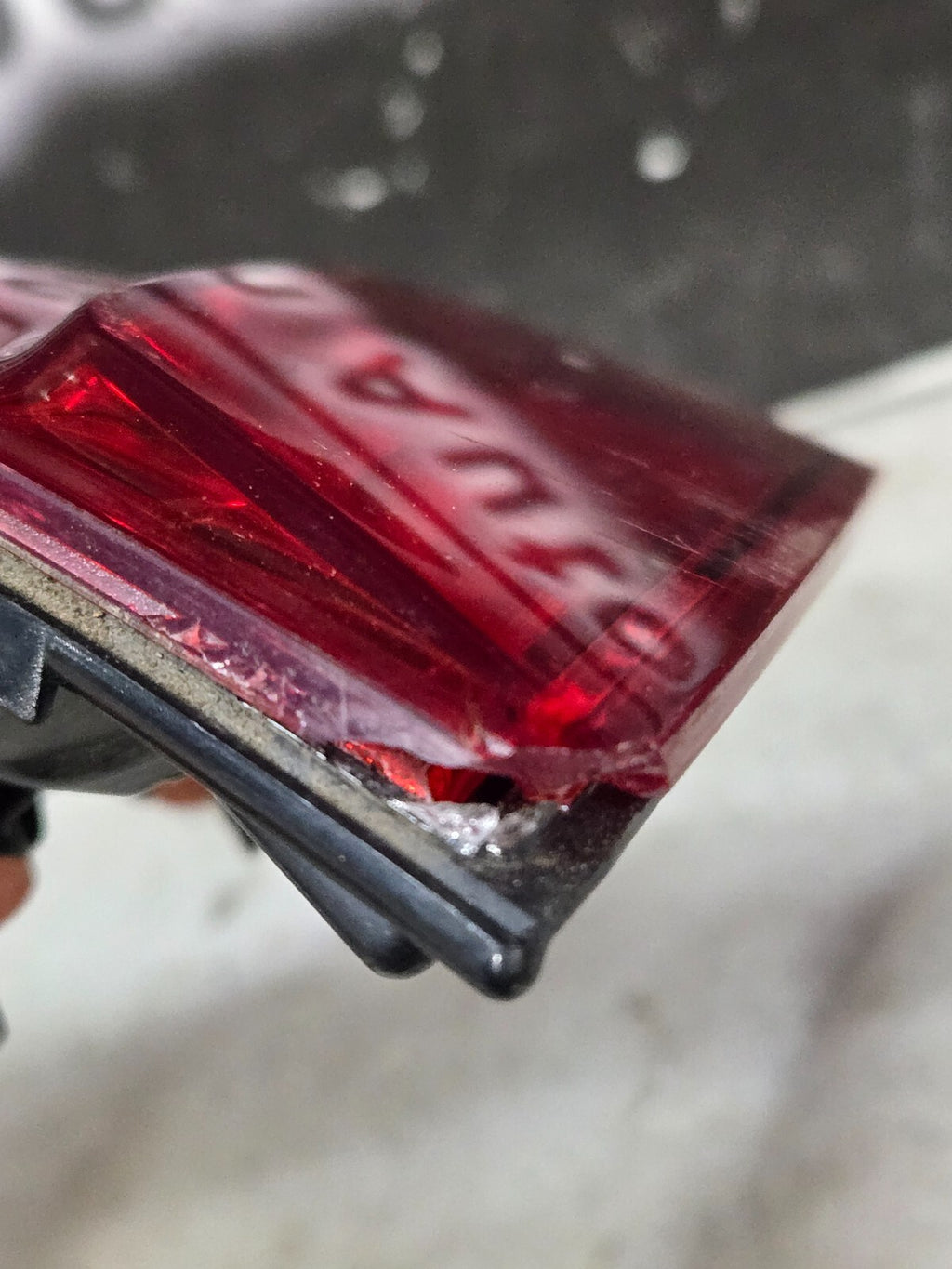 2016-2018 AUDI Q7 Left LH Drivers Side LED Tail Light Lamp Upper 4M0945093D OEM