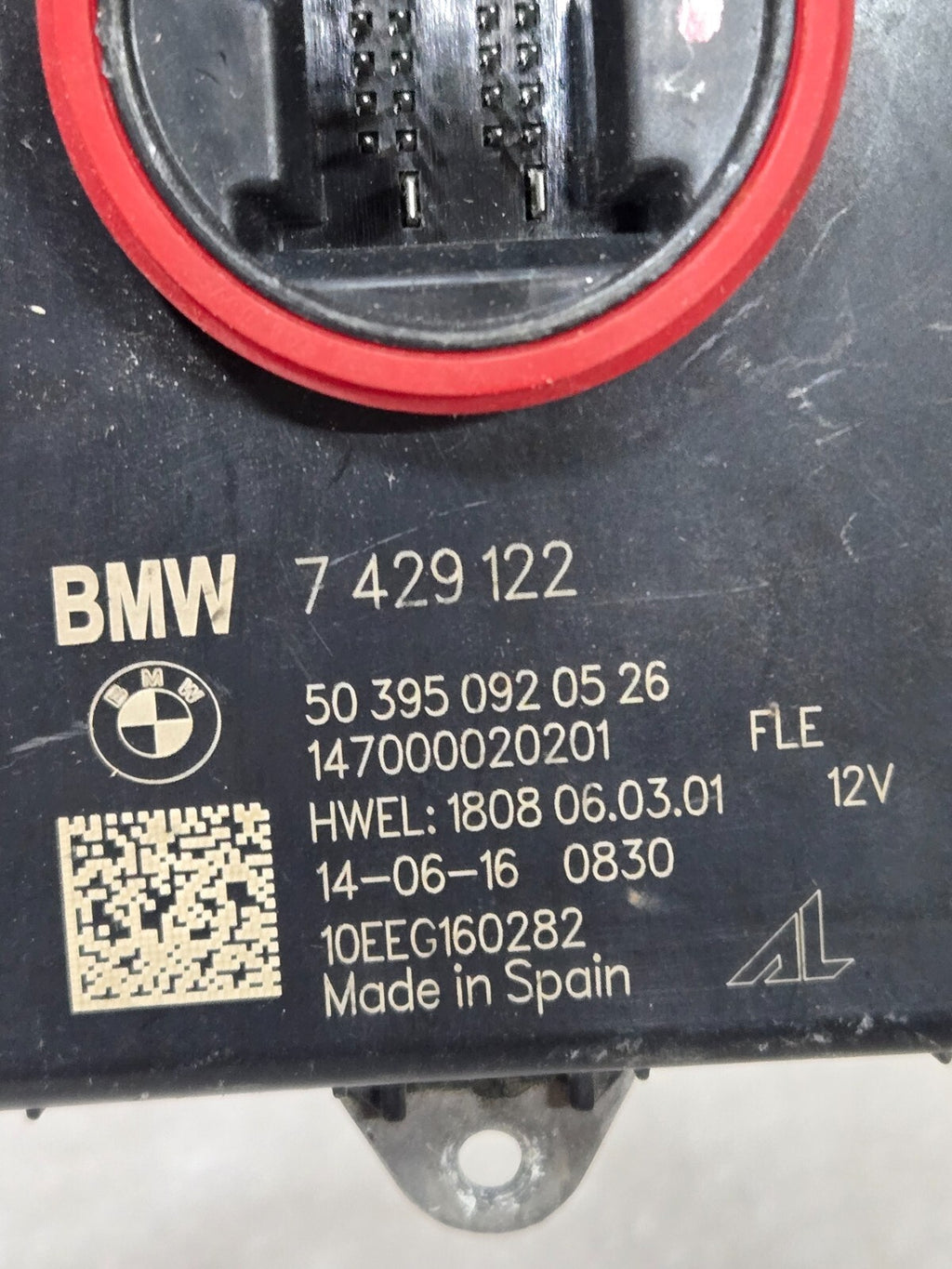 OEM BMW Mini LED Headlight Control Module Ballast Computer 7429122
