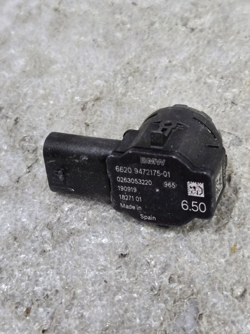 2021-2023 BMW 530i 540i M550i G30 REAR BUMPER PARKING PARK ASSIST PDC SENSOR OEM