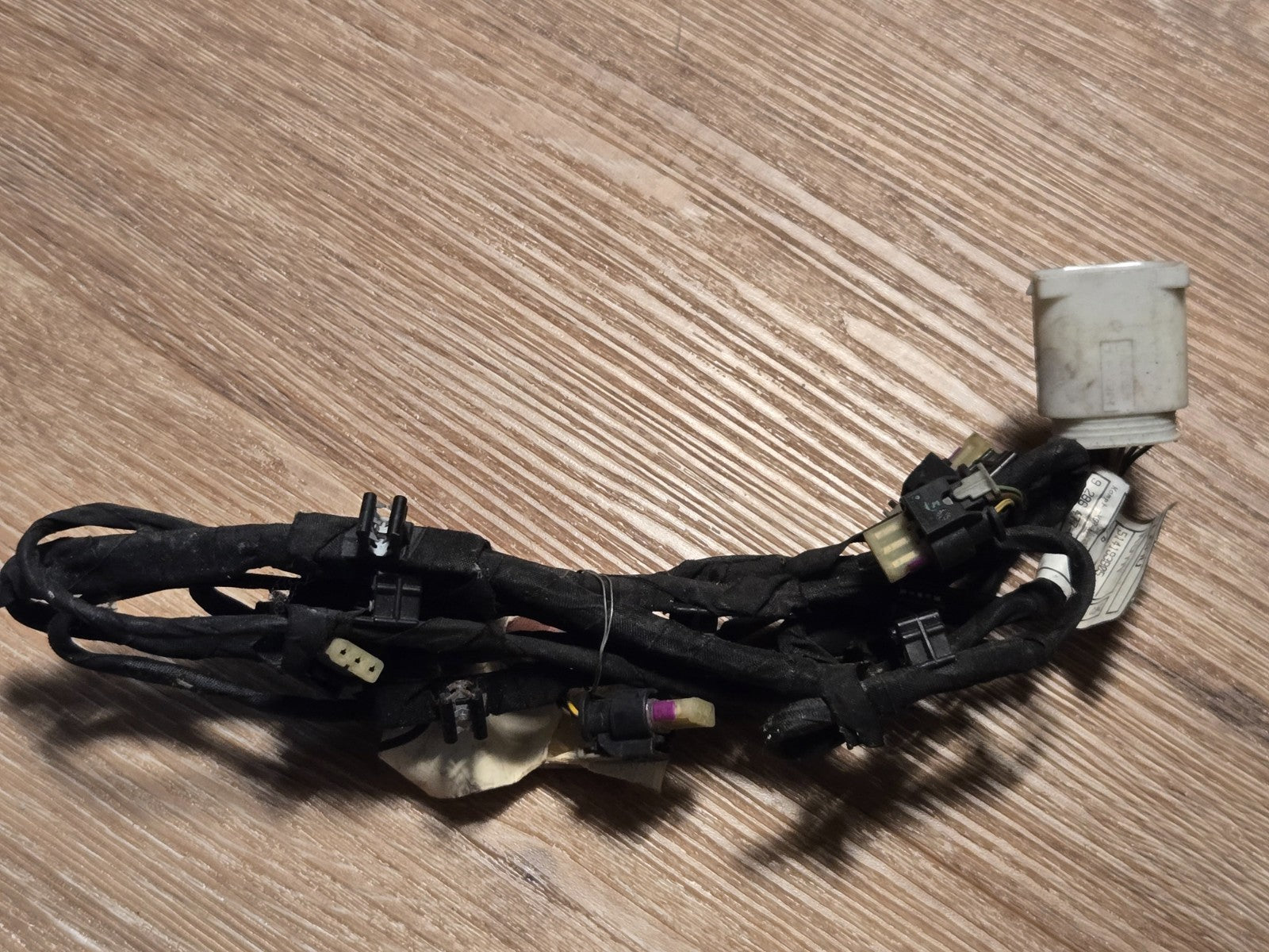 2012-2013 BMW 528I F10 SEDAN REAR BUMPER PDC PARKING SENSOR HARNESS OEM 9286477