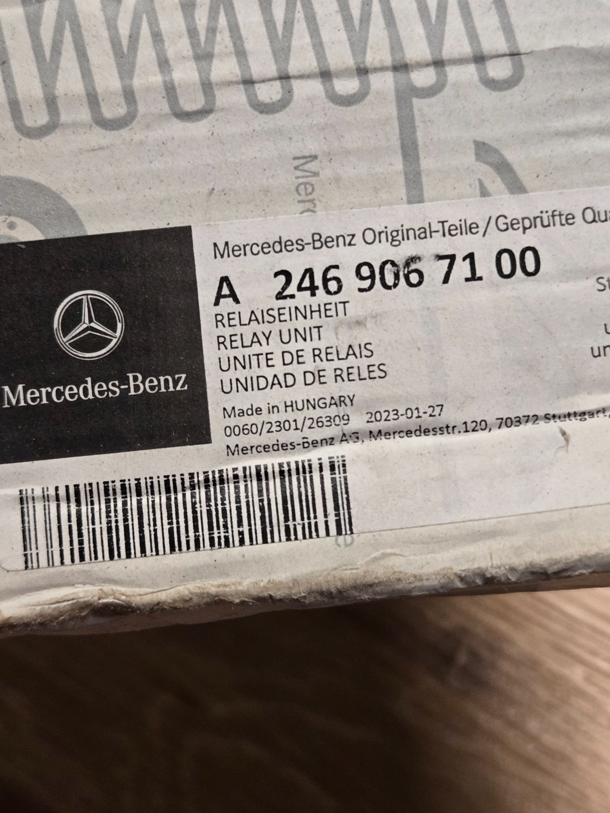 2016-2023 MERCEDES METRIS W447 MAIN FUSE RELAY BOX UNIT A2469067100 OEM NEW