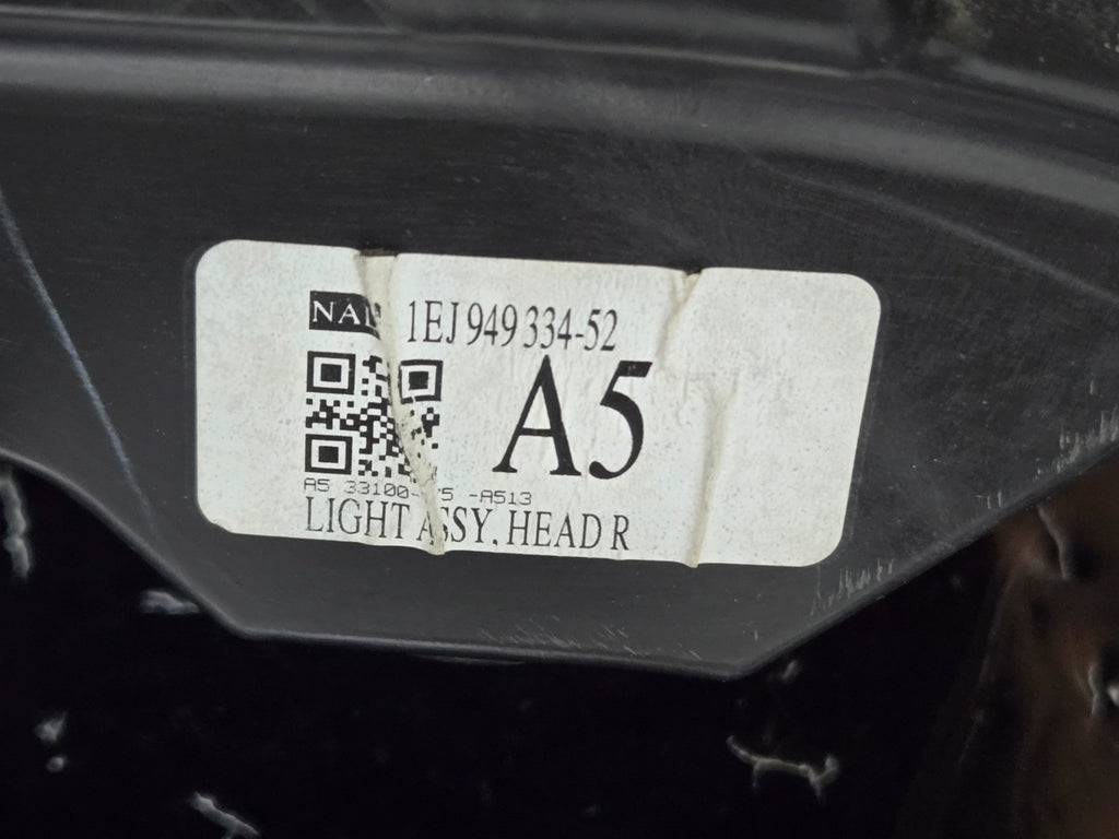 2017 2018 2019 2020 Acura MDX Right Passenger LED Headlight 33100-T25-A513 OEM