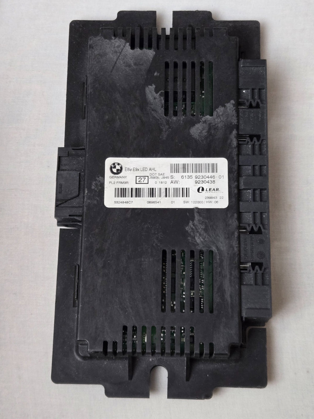 11 12 13 BMW e89 e9x Footwell Body Control LED AHL PL2 FRM3R LEAR 9230446 OEM