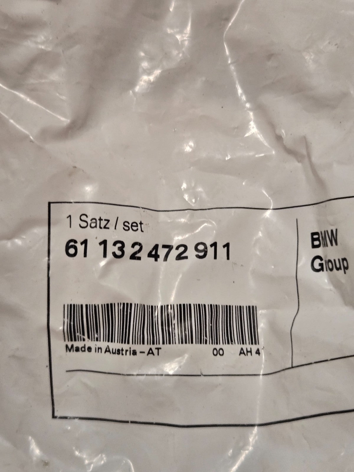 12-Pin Headlight Head Lamp Connector Plug for BMW Mini 61132472911 OEM NEW