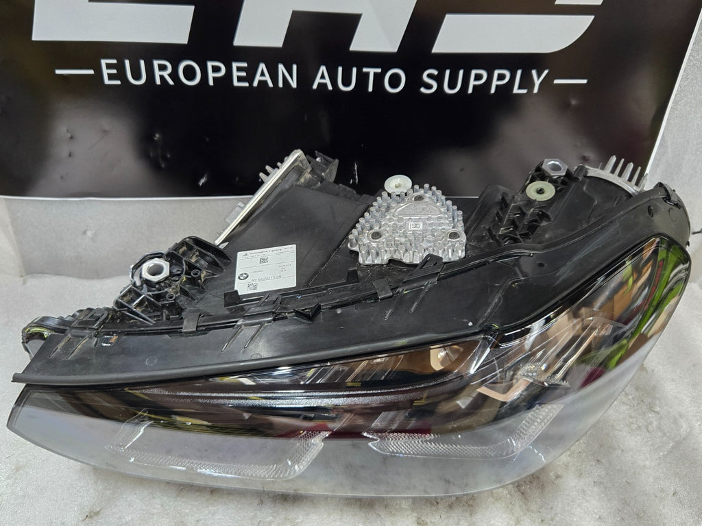 2022 2023 BMW X3 X4 Left LH Driver LED Headlight Black OEM A95A29215 COMPLETE!!