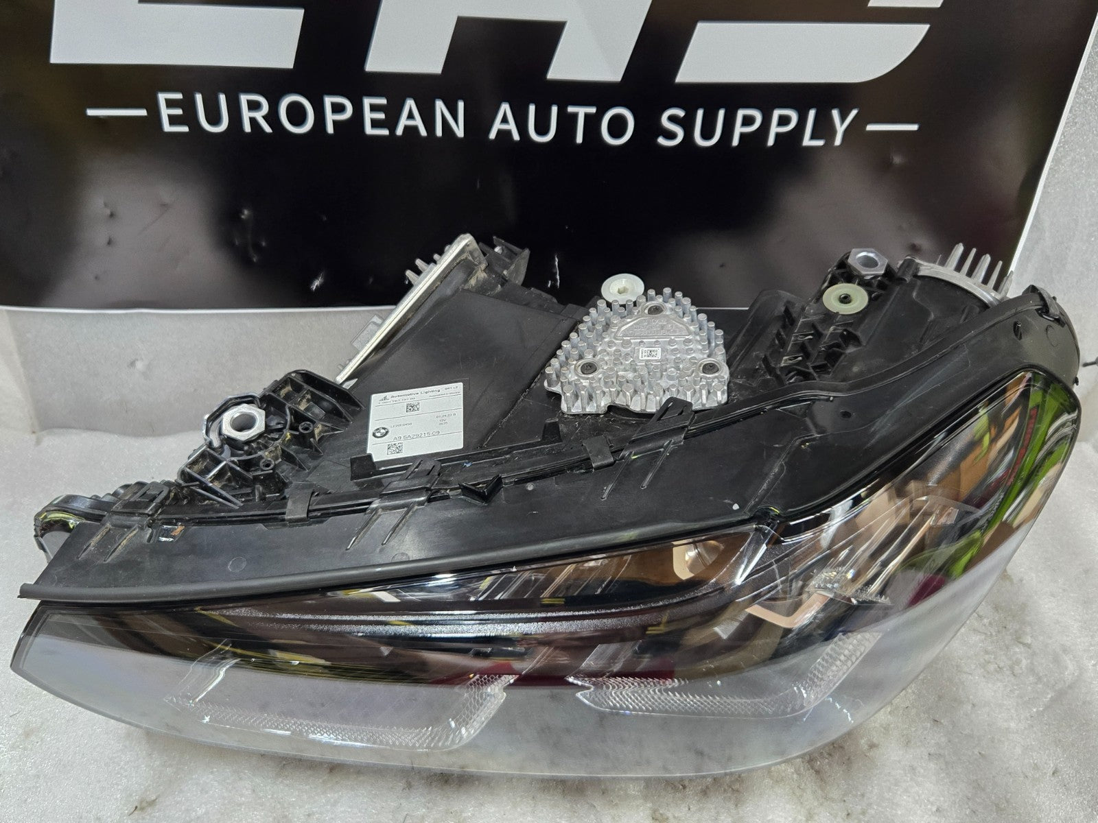 2022 2023 BMW X3 X4 Left LH Driver LED Headlight Black OEM A95A29215 COMPLETE!!