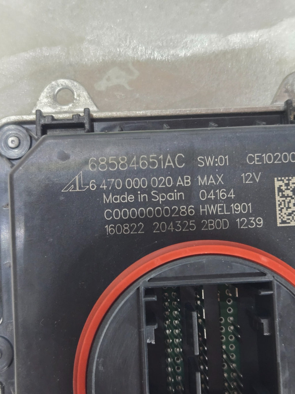 2023 2024 JEEP GRAND CHEROKEE HEADLIGHT LAMP BALLAST MODULE 68584651AC OEM