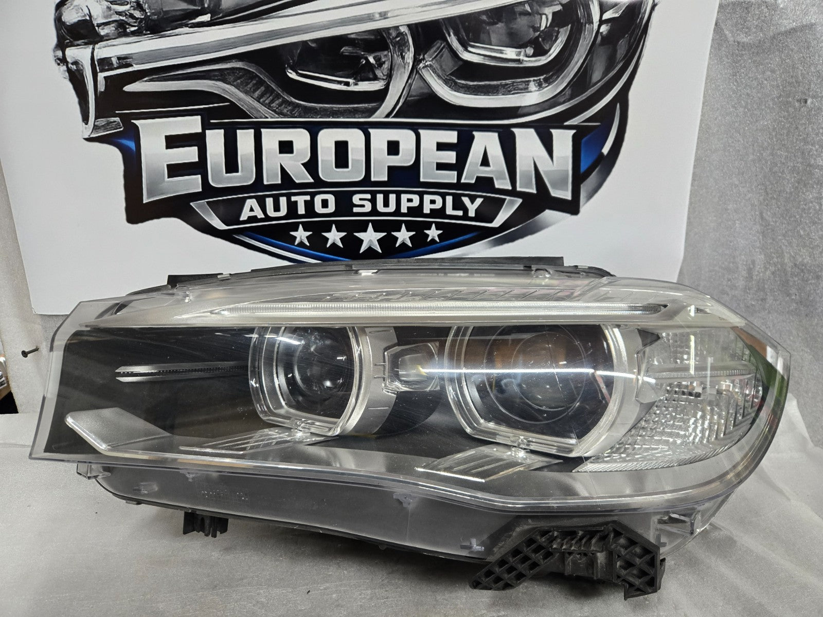 2015-2018 BMW F15 X5 F16 X6 Left LH Driver Side Headlight HID Xenon OEM 7317109