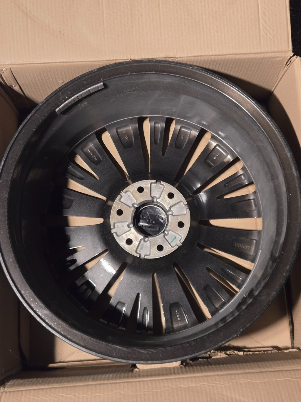 Infiniti QX80 4030S-IP228B IP 22X8 BLACK MONOGRAM WHEEL RIM OEM