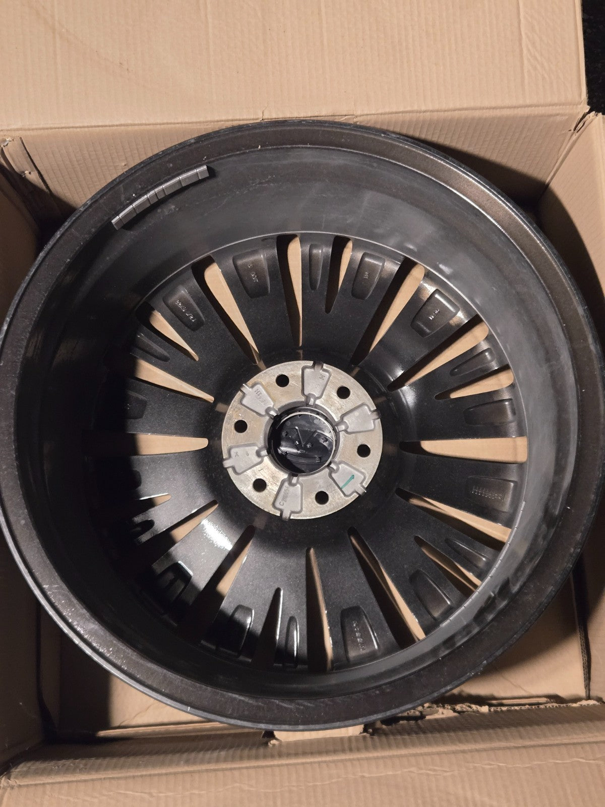 Infiniti QX80 4030S-IP228B IP 22X8 BLACK MONOGRAM WHEEL RIM OEM