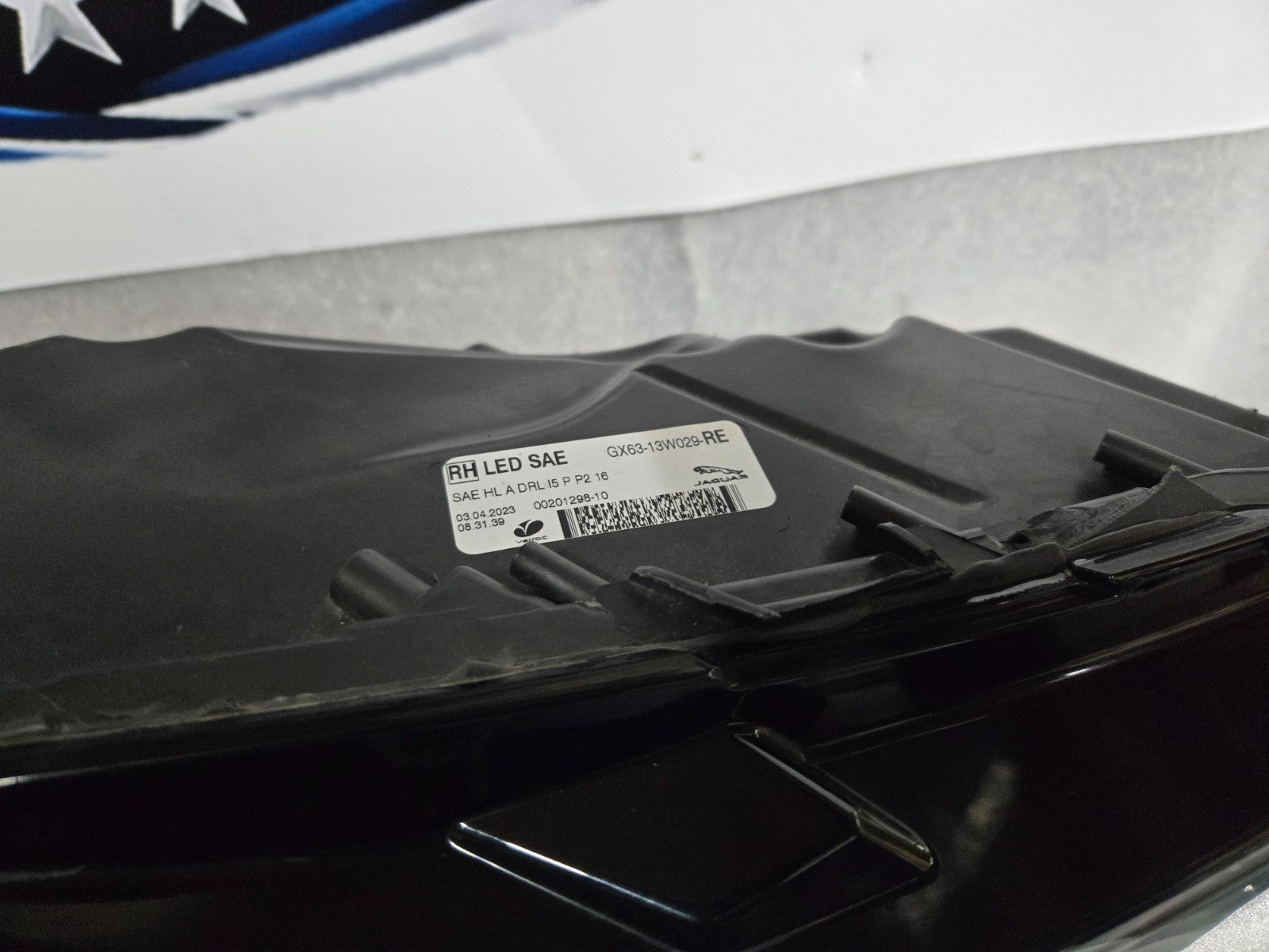 2016-2020 Jaguar XF F-Pace RH Passenger Full LED Headlight OEM GX63-13W029-RE
