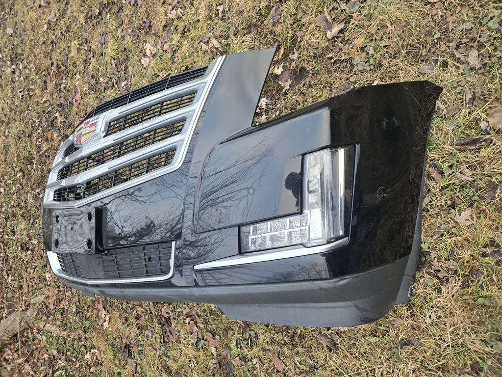 2016-2020 CADILLAC ESCALADE PREMIUM FRONT BUMPER COMPLETE PDC GRILL COVER OEM