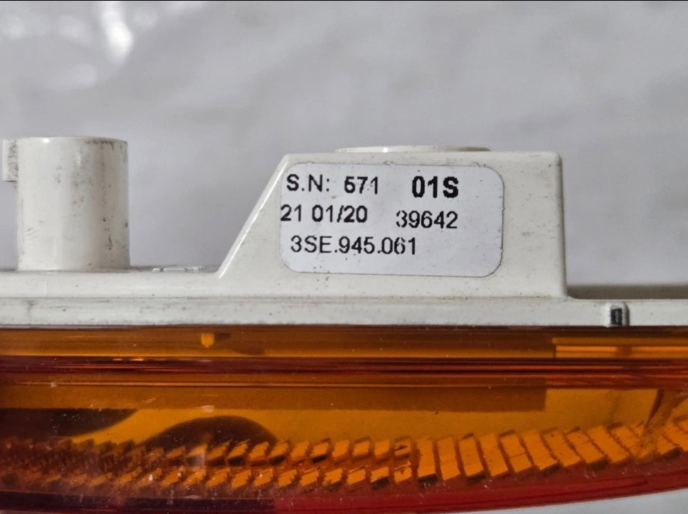 2020-2022 Bentley Flying Spur Left LH Side Marker Light 3SE945061 OEM