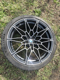 OEM BMW G82 G83 G80 M4 M3 Rear Wheel Rim Style 826M R20x10.5" ET20 Tire Nice M2